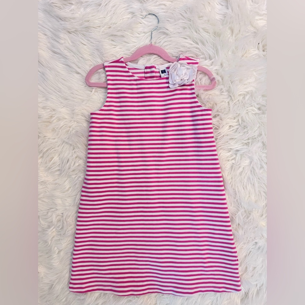 🌸Janie and Jack Pink and White Striped Dress🌸